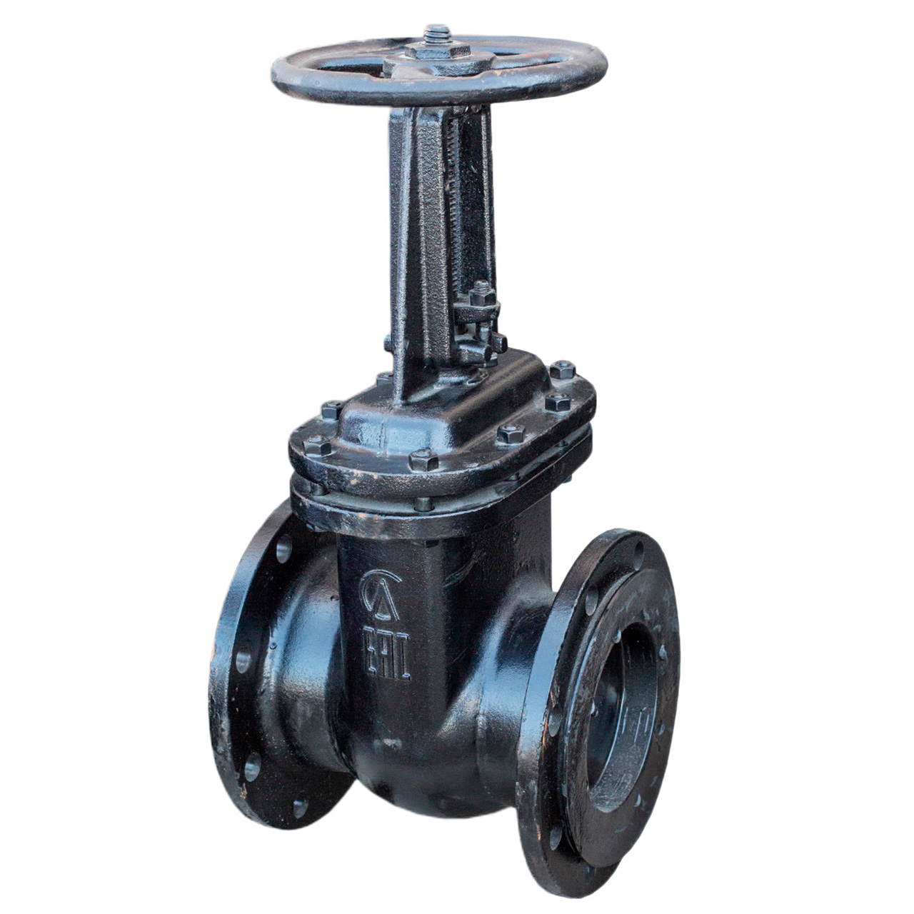 Задвижка чугунная параллельная 30ч6бр Ду 300 Ру 10 (Семёнов)