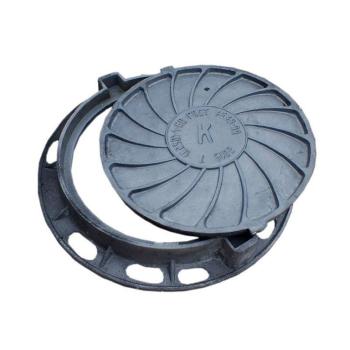 Люк чугун (средний) А30 Ду740х80мм (12.5т) Сантехпром